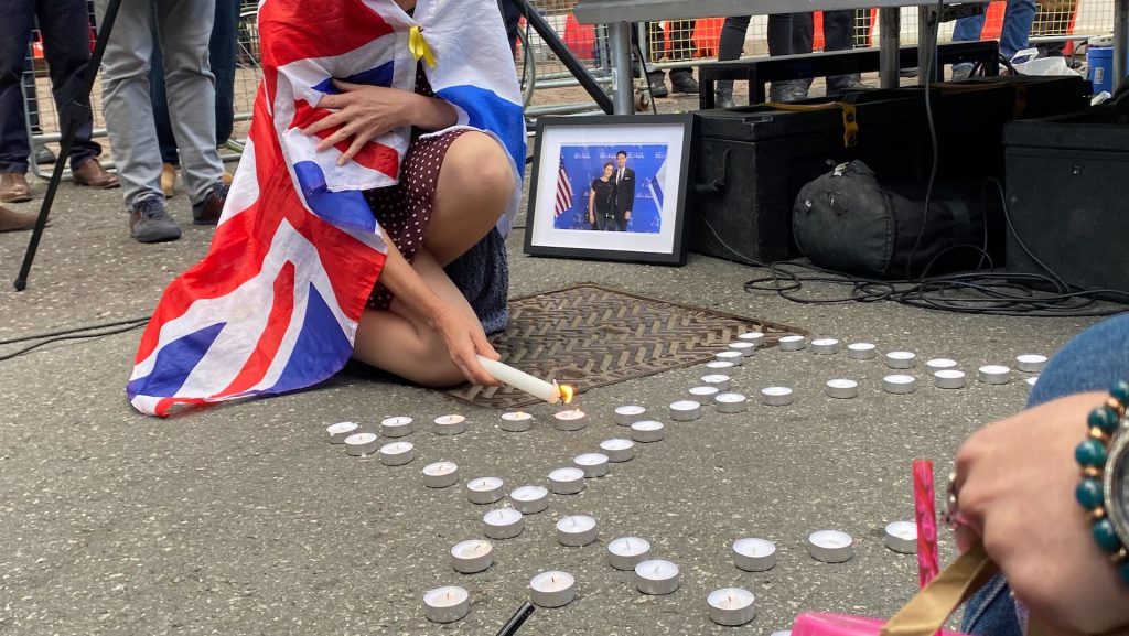 Vigil for murdered Embassy staffers, 22nd May 2025