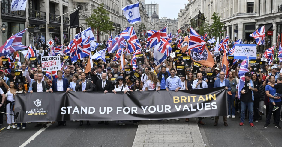 Britain’s March Against Antisemitism