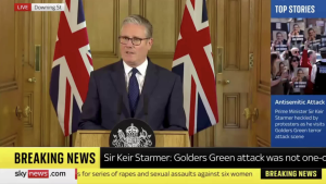 Sir Keir Starmer delivers statement on antisemitism
