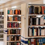 Library bookshelf